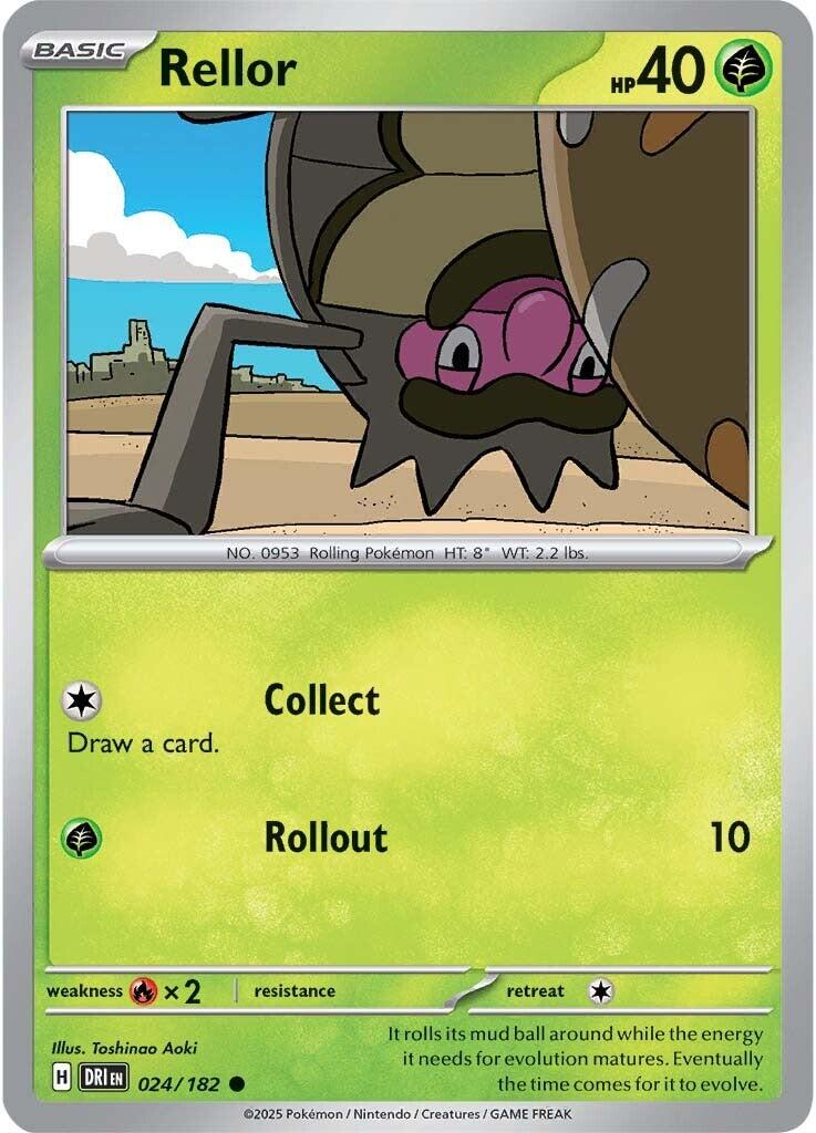 Rellor (024/182) [Scarlet & Violet: Destined Rivals] | Exor Games Truro