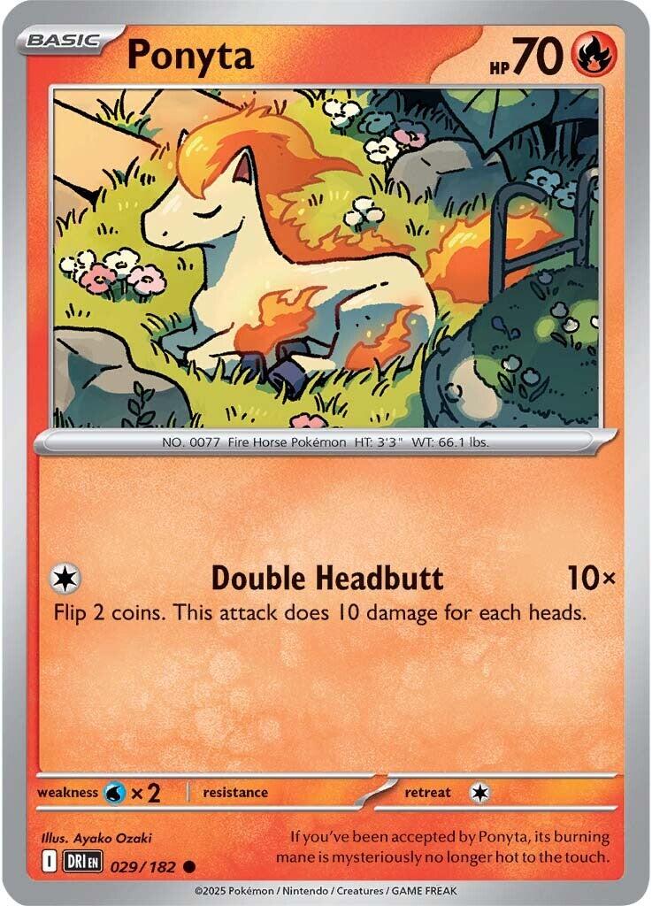 Ponyta (029/182) [Scarlet & Violet: Destined Rivals] | Exor Games Truro