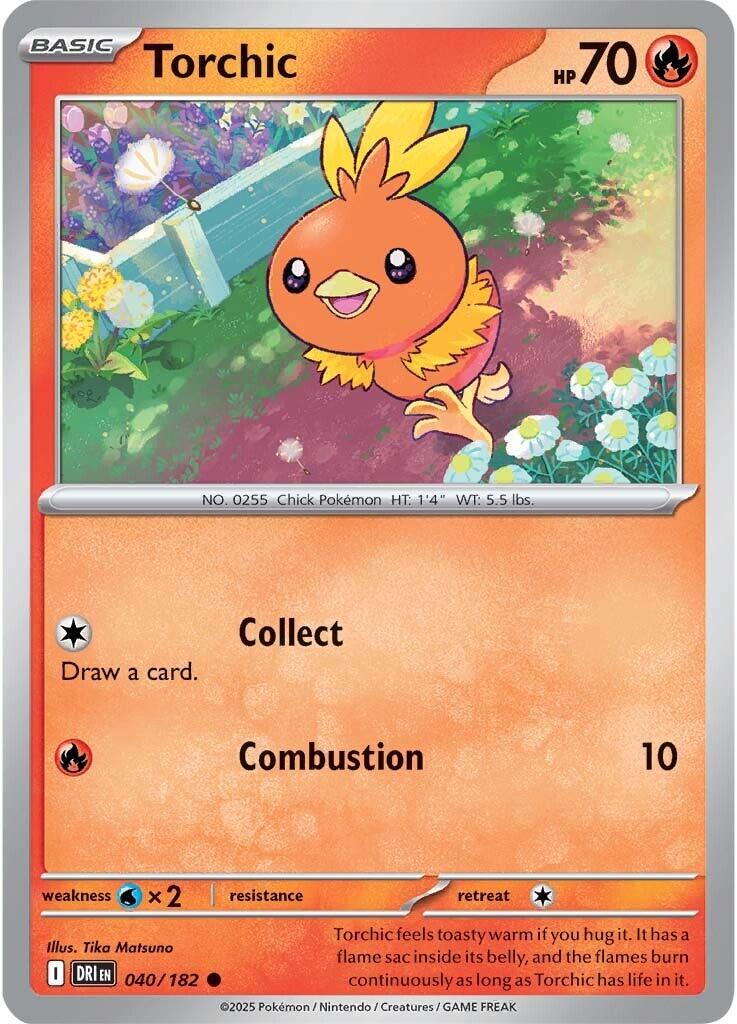 Torchic (040/182) [Scarlet & Violet: Destined Rivals] | Exor Games Truro