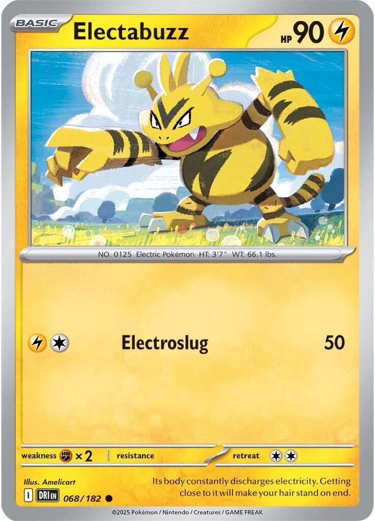 Electabuzz (068/182) [Scarlet & Violet: Destined Rivals] | Exor Games Truro