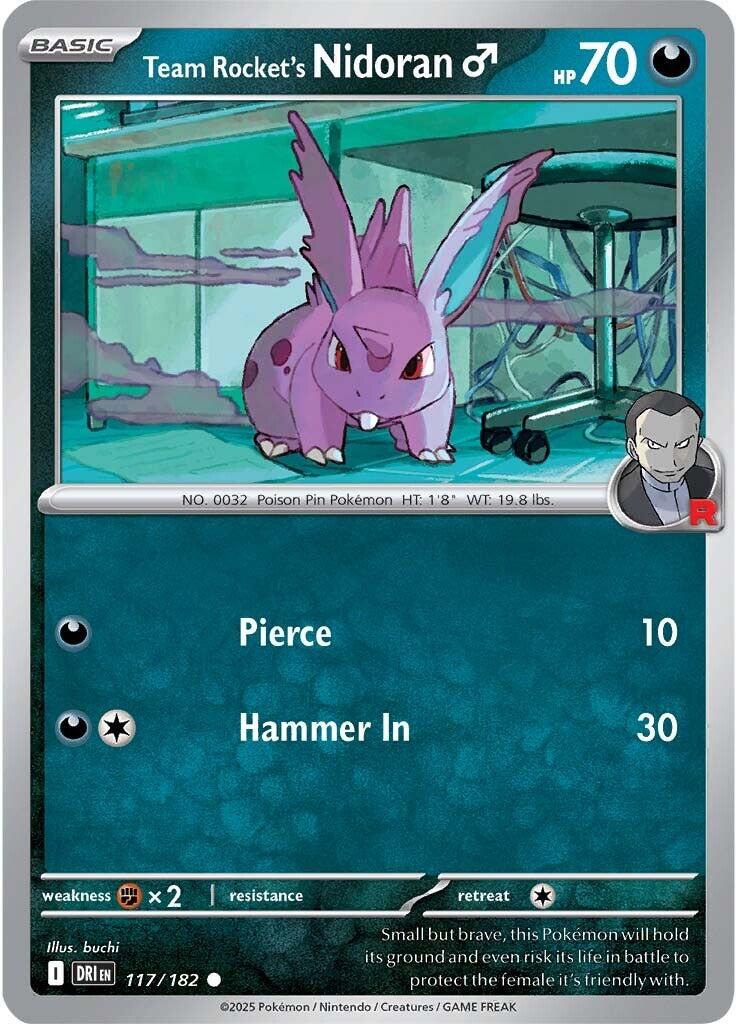 Team Rocket's Nidorand (117/182) [Scarlet & Violet: Destined Rivals] | Exor Games Truro