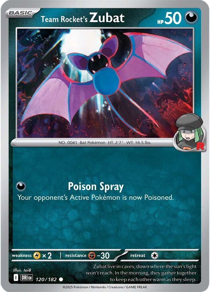 Team Rocket's Zubat (120/182) [Scarlet & Violet: Destined Rivals] | Exor Games Truro
