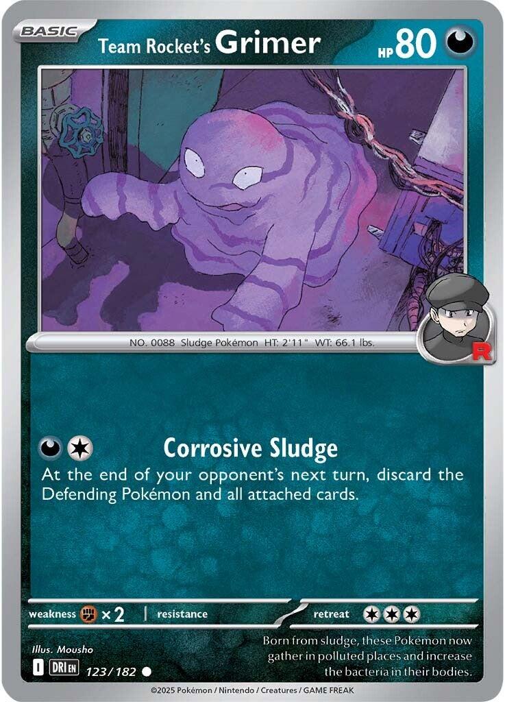 Team Rocket's Grimer (123/182) [Scarlet & Violet: Destined Rivals] | Exor Games Truro