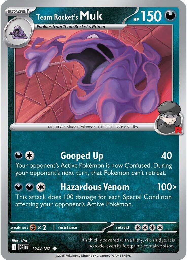 Team Rocket's Muk (124/182) [Scarlet & Violet: Destined Rivals] | Exor Games Truro