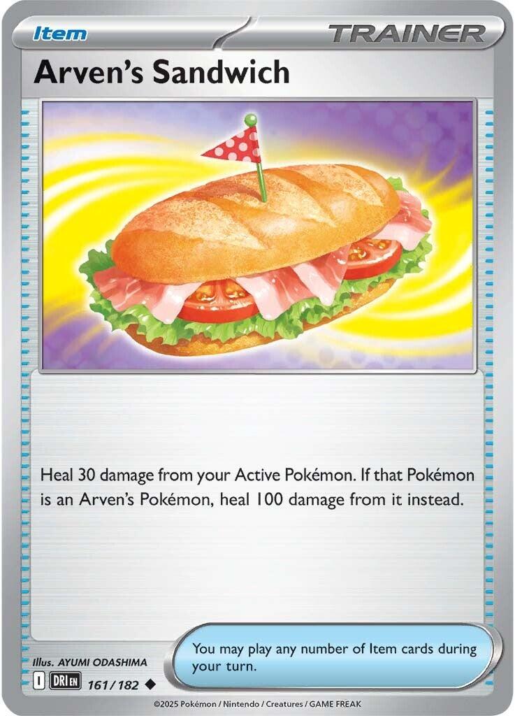 Arven's Sandwich (161/182) [Scarlet & Violet: Destined Rivals] | Exor Games Truro