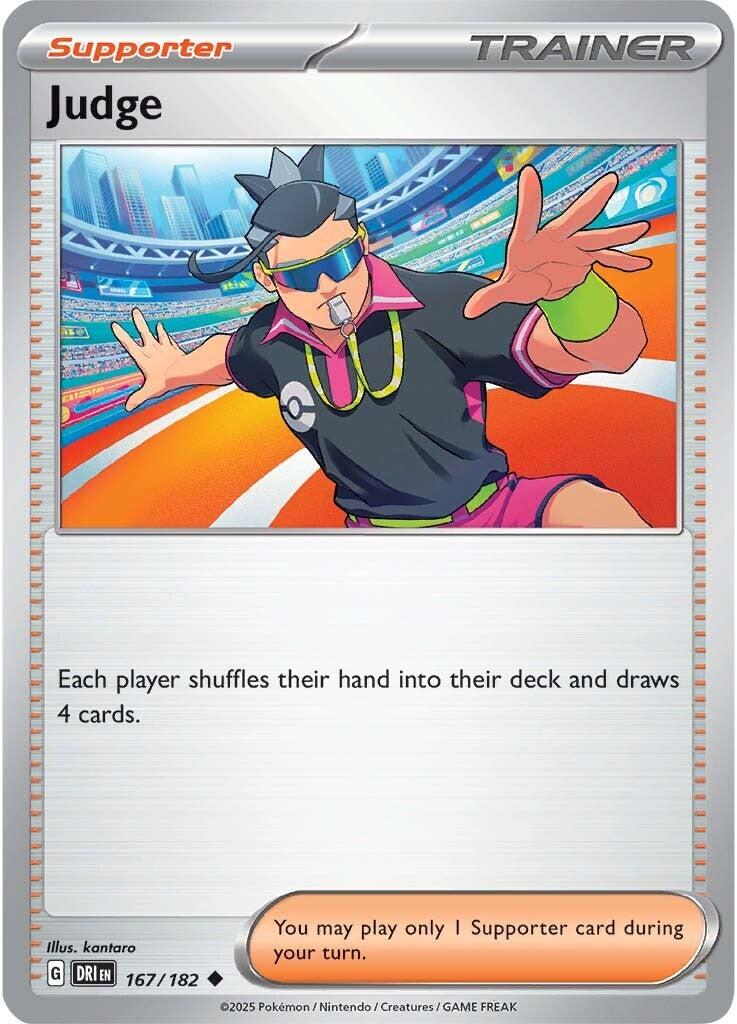 Judge (167/182) [Scarlet & Violet: Destined Rivals] | Exor Games Truro
