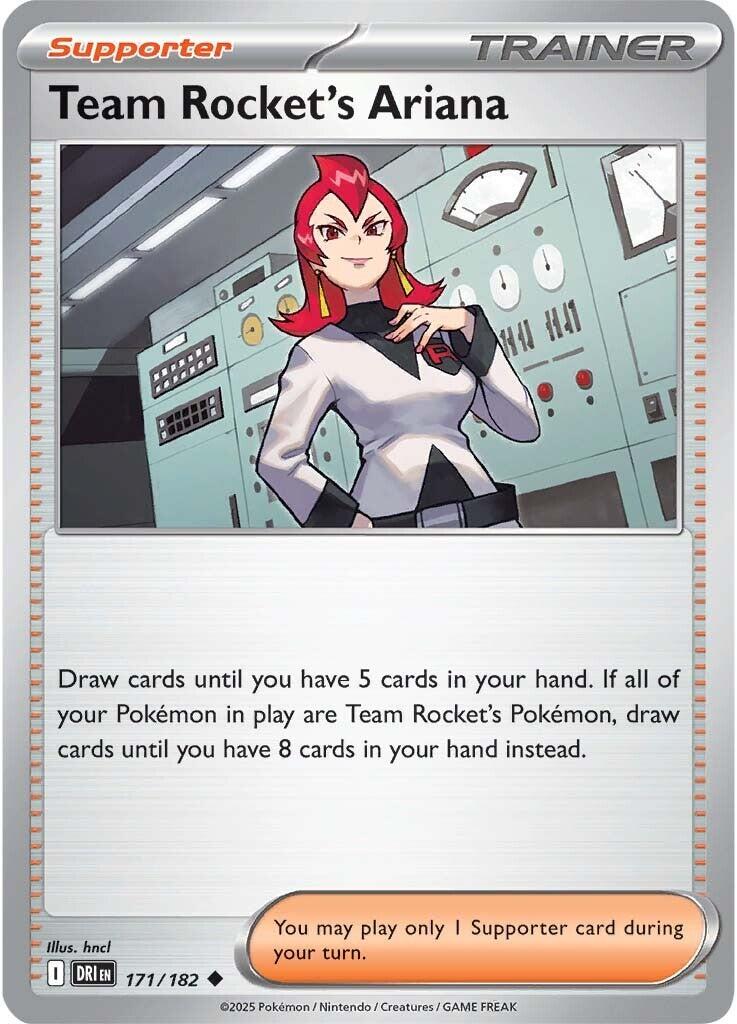 Team Rocket's Ariana (171/182) [Scarlet & Violet: Destined Rivals] | Exor Games Truro