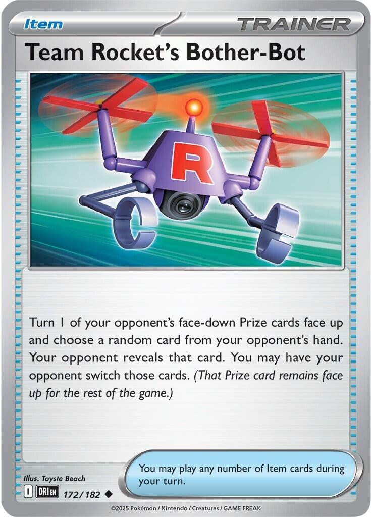 Team Rocket's Bother-Bot (172/182) [Scarlet & Violet: Destined Rivals] | Exor Games Truro