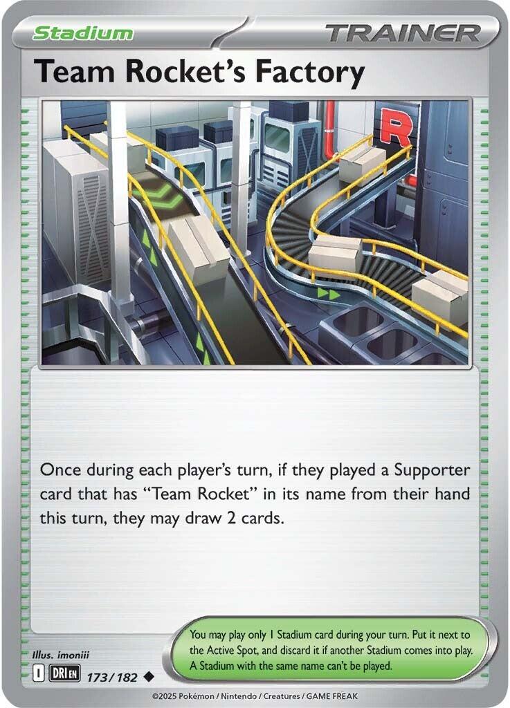 Team Rocket's Factory (173/182) [Scarlet & Violet: Destined Rivals] | Exor Games Truro
