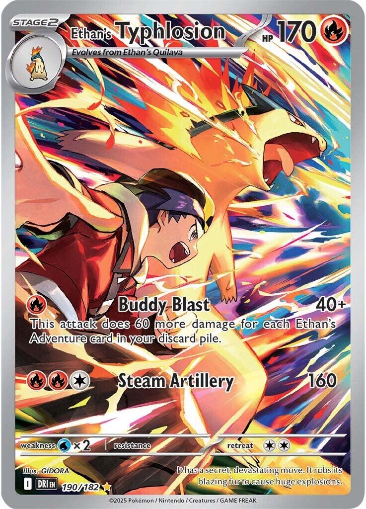 Ethan's Typhlosion (190/182) [Scarlet & Violet: Destined Rivals] | Exor Games Truro