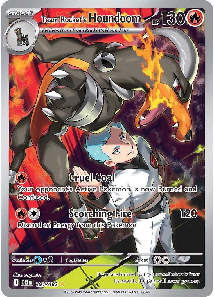 Team Rocket's Houndoom (191/182) [Scarlet & Violet: Destined Rivals] | Exor Games Truro