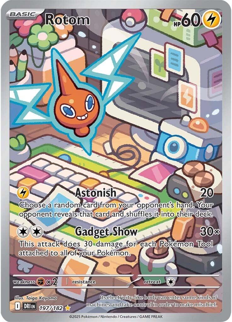 Rotom (197/182) [Scarlet & Violet: Destined Rivals] | Exor Games Truro