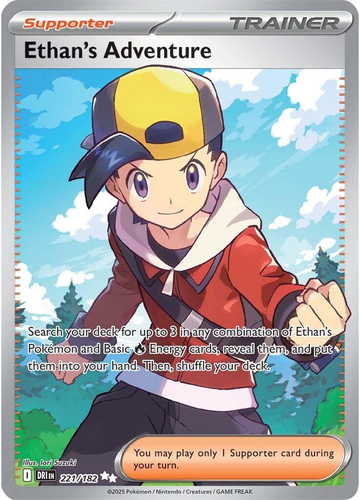 Ethan's Adventure (221/182) [Scarlet & Violet: Destined Rivals] | Exor Games Truro