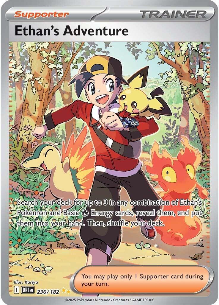 Ethan's Adventure (236/182) [Scarlet & Violet: Destined Rivals] | Exor Games Truro