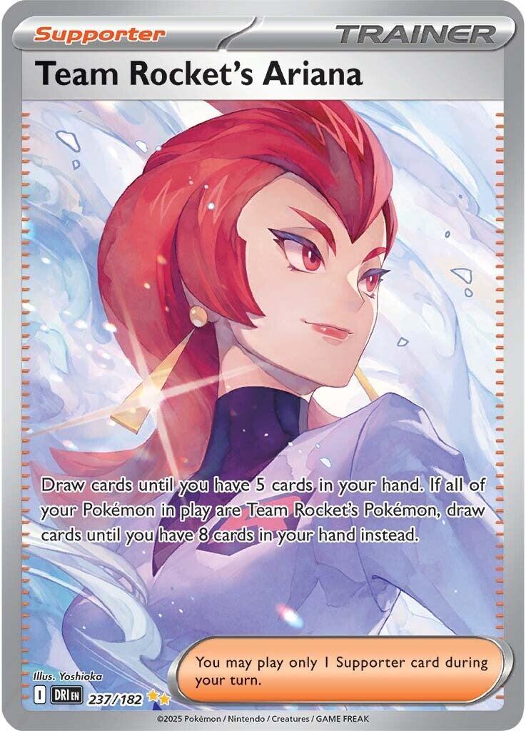 Team Rocket's Ariana (237/182) [Scarlet & Violet: Destined Rivals] | Exor Games Truro