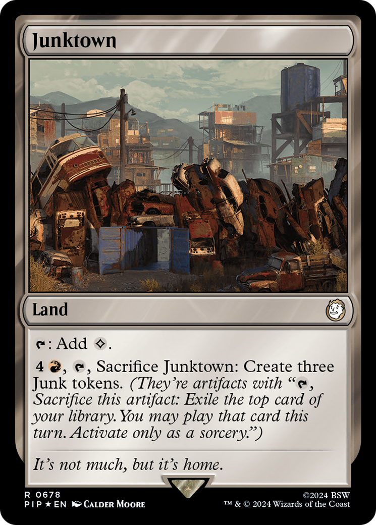 Junktown (Surge Foil) [Fallout] | Exor Games Truro