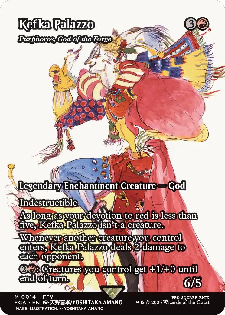 Kefka Palazzo - Purphoros, God of the Forge (Showcase) [FINAL FANTASY : Through the Ages] | Exor Games Truro