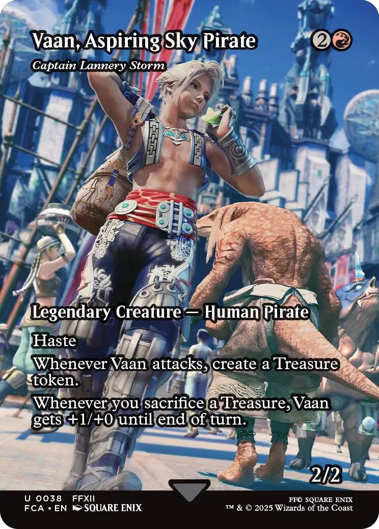 Vaan, Aspiring Sky Pirate - Captain Lannery Storm (Showcase) [FINAL FANTASY : Through the Ages] | Exor Games Truro