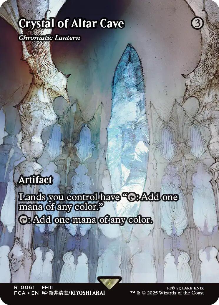Crystal of Altar Cave - Chromatic Lantern (Showcase) [FINAL FANTASY : Through the Ages] | Exor Games Truro