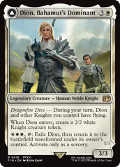 Dion, Bahamut's Dominant // Bahamut, Warden of Light [FINAL FANTASY] | Exor Games Truro