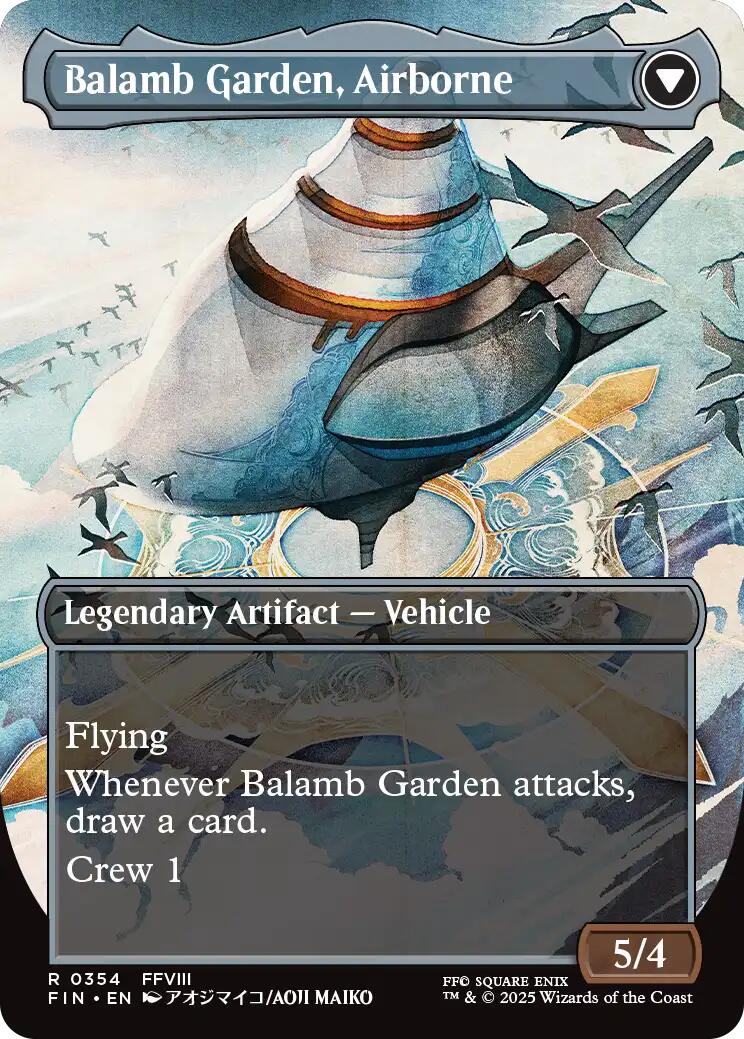 Balamb Garden, SeeD Academy // Balamb Garden, Airborne (Borderless) [FINAL FANTASY] | Exor Games Truro
