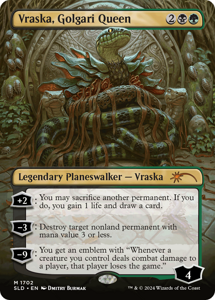 Vraska, Golgari Queen (1702) [Secret Lair Drop Series] | Exor Games Truro