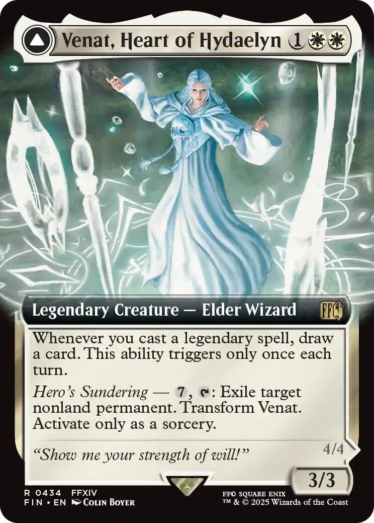 Venat, Heart of Hydaelyn // Hydaelyn, the Mothercrystal (Extended Art) [FINAL FANTASY] | Exor Games Truro