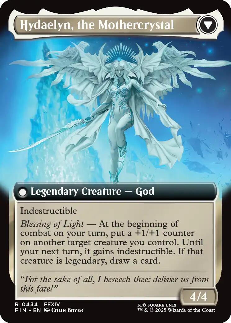 Venat, Heart of Hydaelyn // Hydaelyn, the Mothercrystal (Extended Art) [FINAL FANTASY] | Exor Games Truro