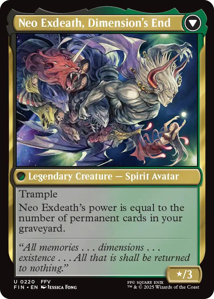 Exdeath, Void Warlock // Neo Exdeath, Dimension's End [FINAL FANTASY] | Exor Games Truro