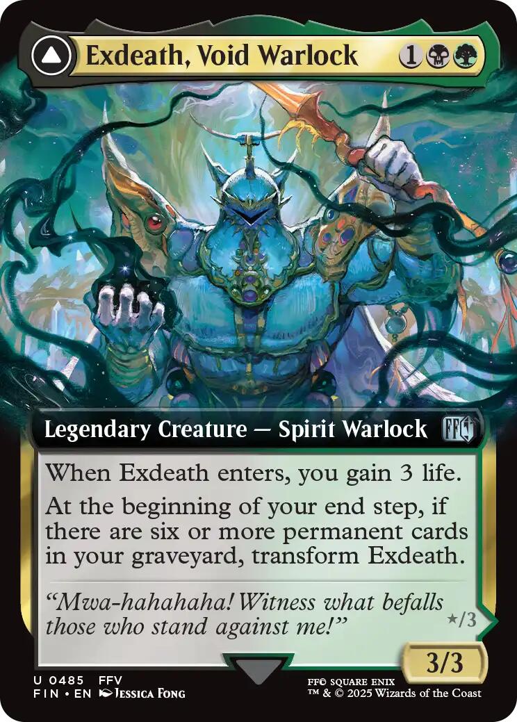 Exdeath, Void Warlock // Neo Exdeath, Dimension's End (Extended Art) [FINAL FANTASY] | Exor Games Truro