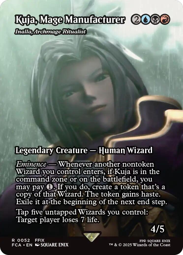 Kuja, Mage Manufacturer - Inalla, Archmage Ritualist (Showcase) [FINAL FANTASY : Through the Ages] | Exor Games Truro