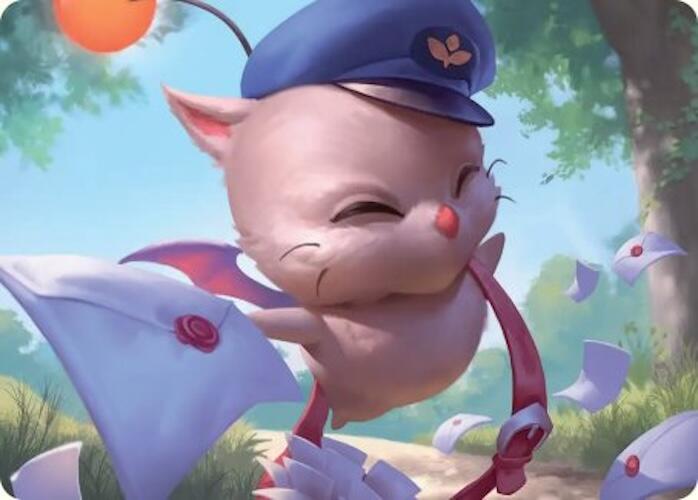 Delivery Moogle Art Card [FINAL FANTASY Art Series] | Exor Games Truro