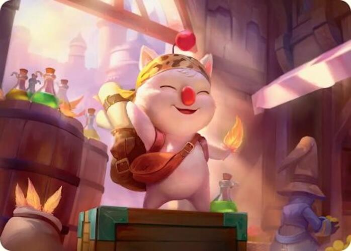 Stiltzkin, Moogle Merchant Art Card [FINAL FANTASY Art Series] | Exor Games Truro