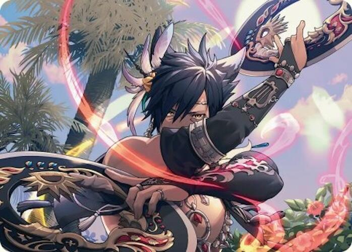 Dancer's Chakrams Art Card [FINAL FANTASY Art Series] | Exor Games Truro