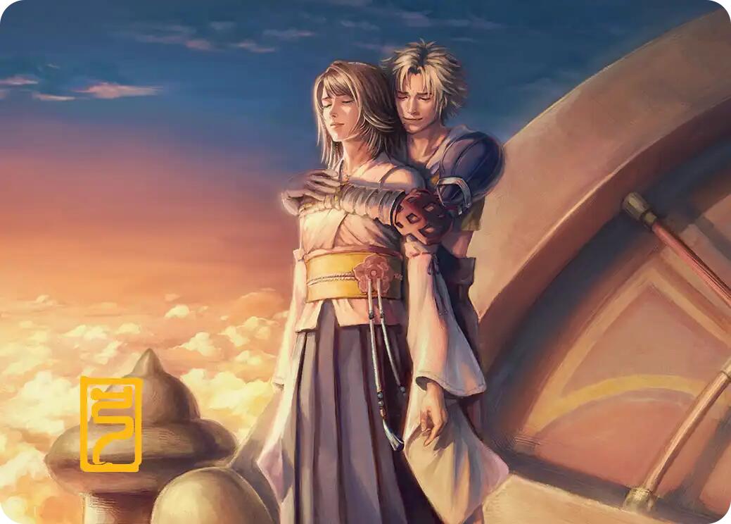 Farewell Art Card (Gold-Stamped Signature) [FINAL FANTASY Art Series] | Exor Games Truro
