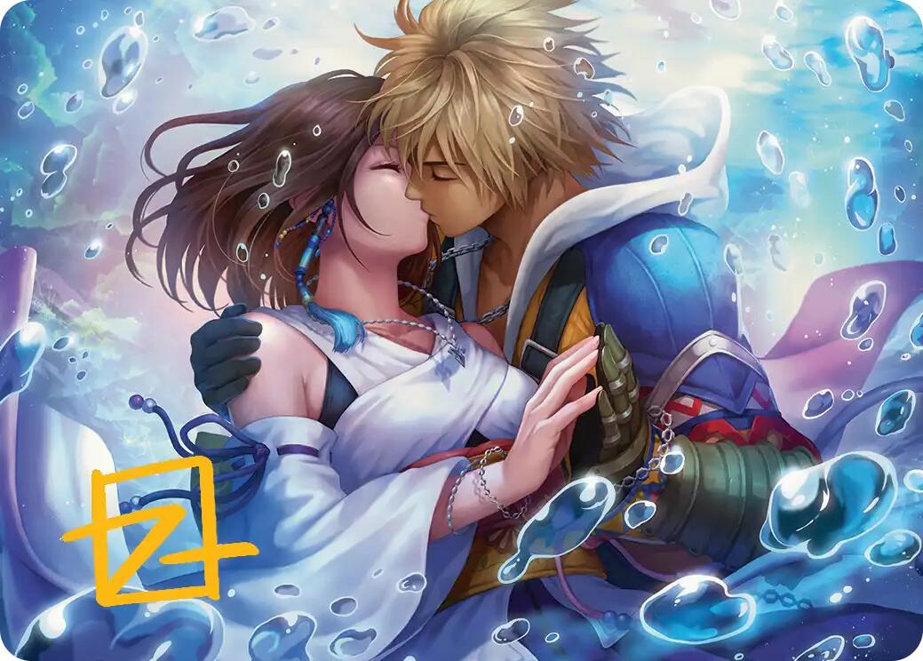 Together Forever Art Card (Gold-Stamped Signature) [FINAL FANTASY Art Series] | Exor Games Truro