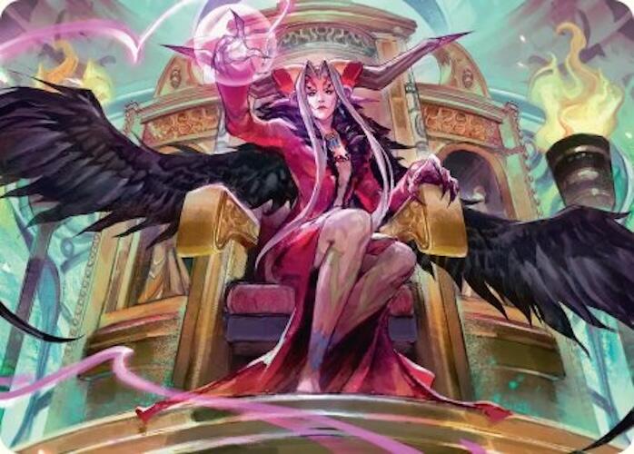 Sorceress's Schemes Art Card [FINAL FANTASY Art Series] | Exor Games Truro
