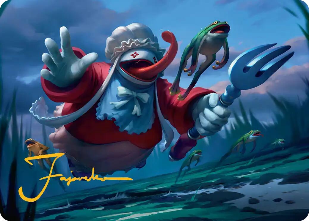 Quina, Qu Gourmet Art Card (Gold-Stamped Signature) [FINAL FANTASY Art Series] | Exor Games Truro