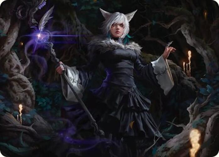 Y'shtola, Night's Blessed Art Card (21) [FINAL FANTASY Art Series] | Exor Games Truro