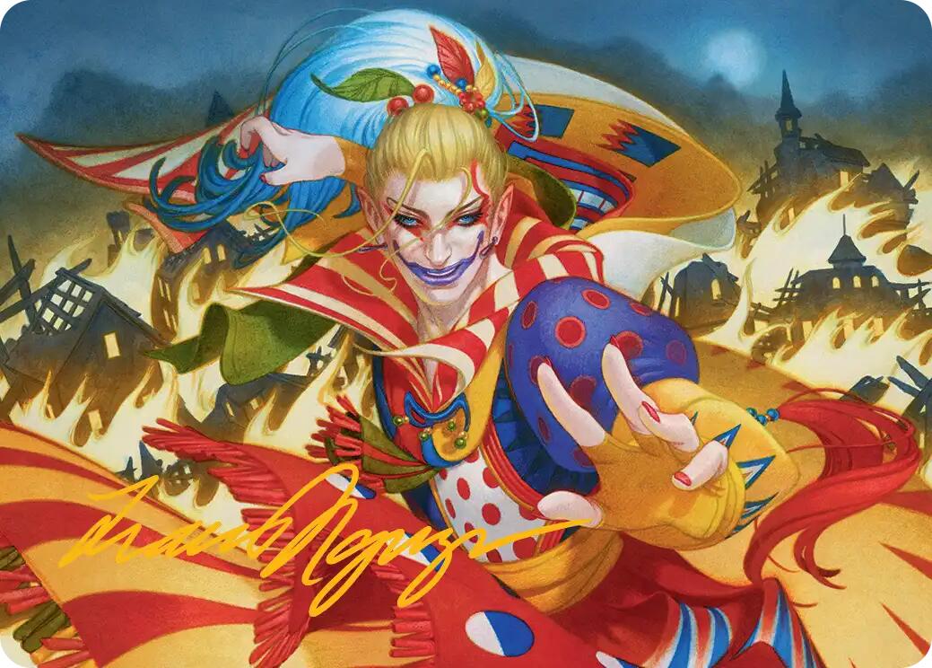 Ruinous Ultimatum Art Card (Gold-Stamped Signature) [FINAL FANTASY Art Series] | Exor Games Truro
