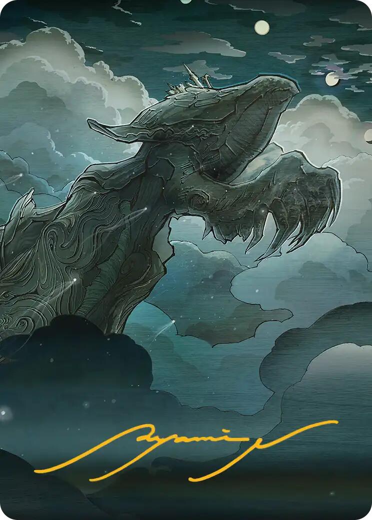 Sin, Spira's Punishment Art Card (Gold-Stamped Signature) [FINAL FANTASY Art Series] | Exor Games Truro