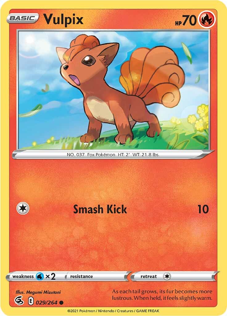 Vulpix (029/264) [Sword & Shield: Fusion Strike] | Exor Games Truro