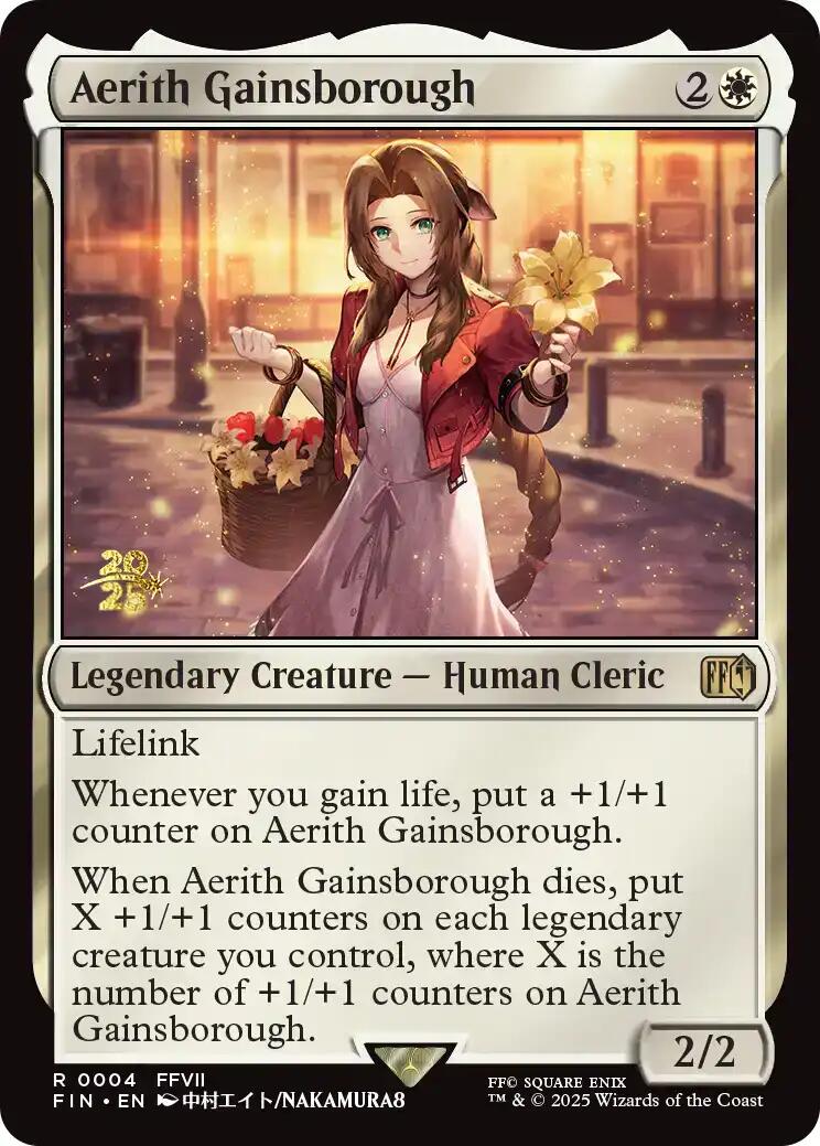 Aerith Gainsborough [FINAL FANTASY Prerelease Promo] | Exor Games Truro