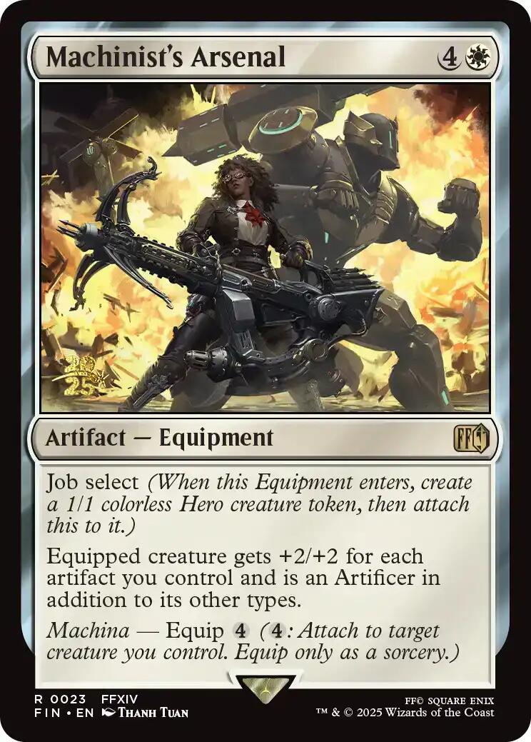Machinist's Arsenal [FINAL FANTASY Prerelease Promo] | Exor Games Truro