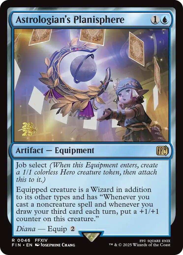 Astrologian's Planisphere [FINAL FANTASY Prerelease Promo] | Exor Games Truro