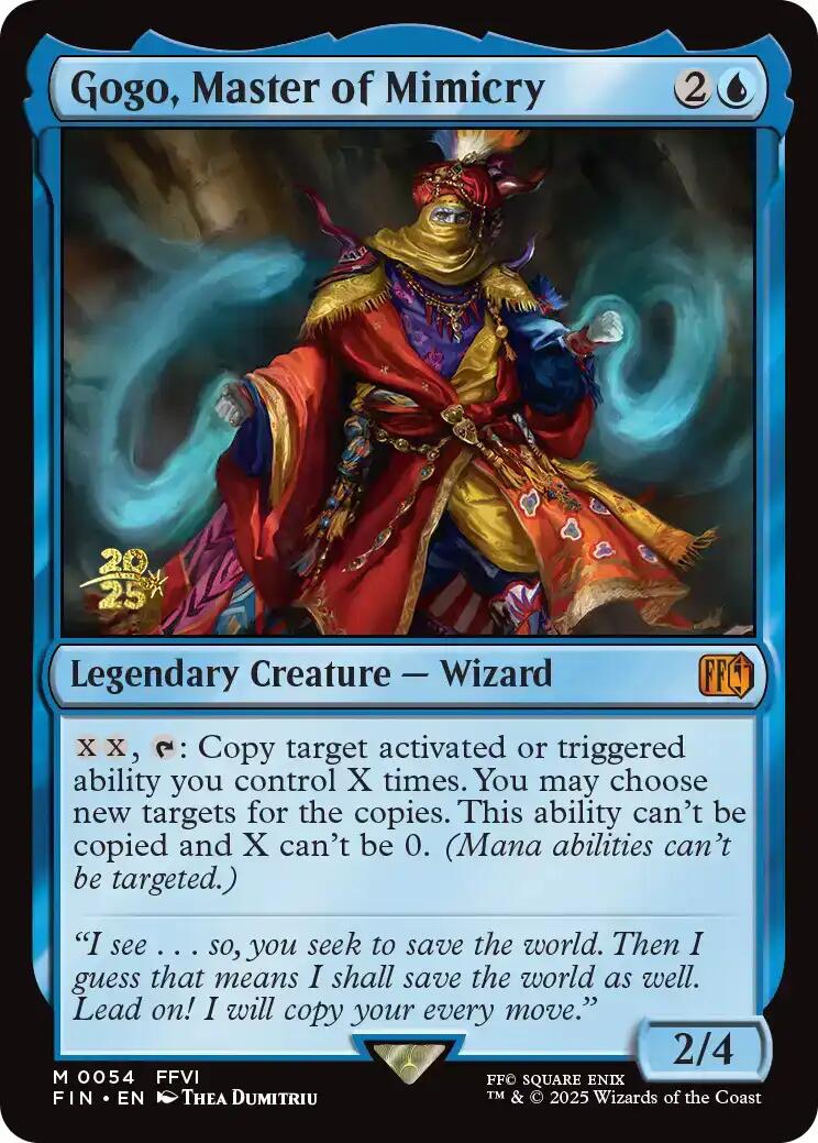 Gogo, Master of Mimicry [FINAL FANTASY Prerelease Promo] | Exor Games Truro