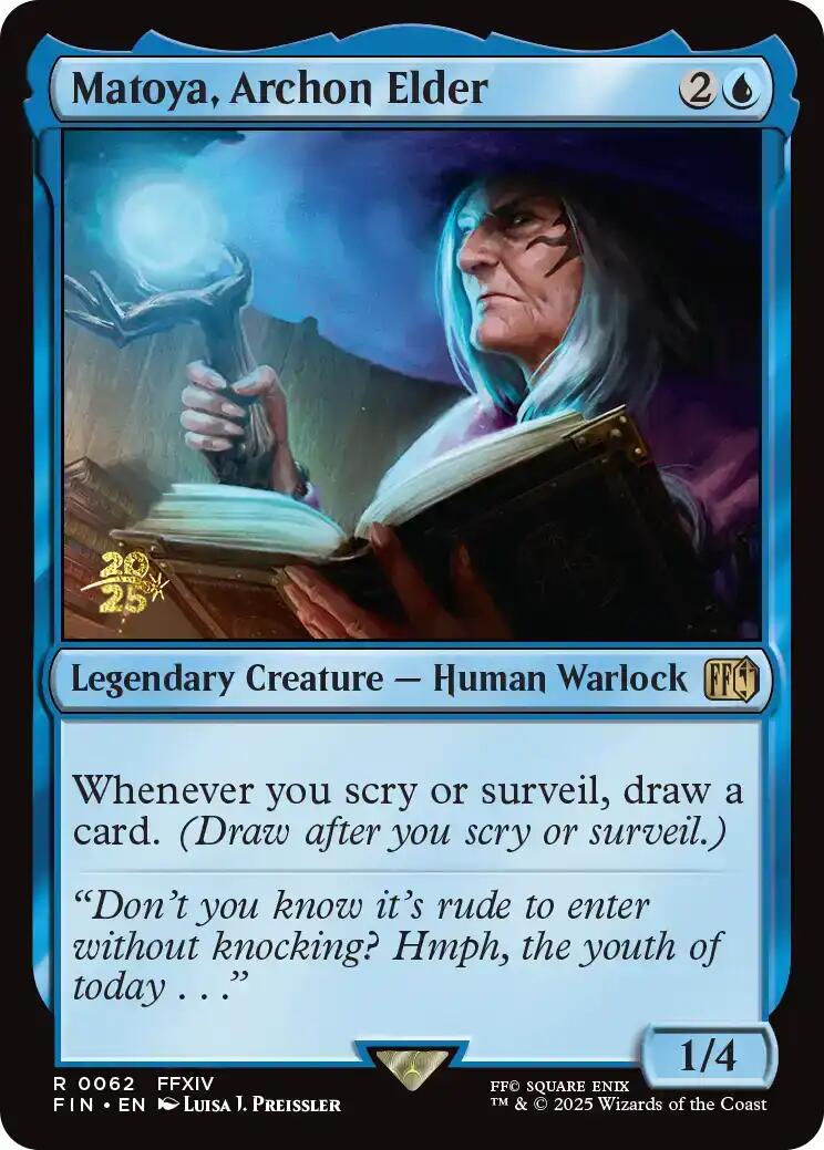 Matoya, Archon Elder [FINAL FANTASY Prerelease Promo] | Exor Games Truro
