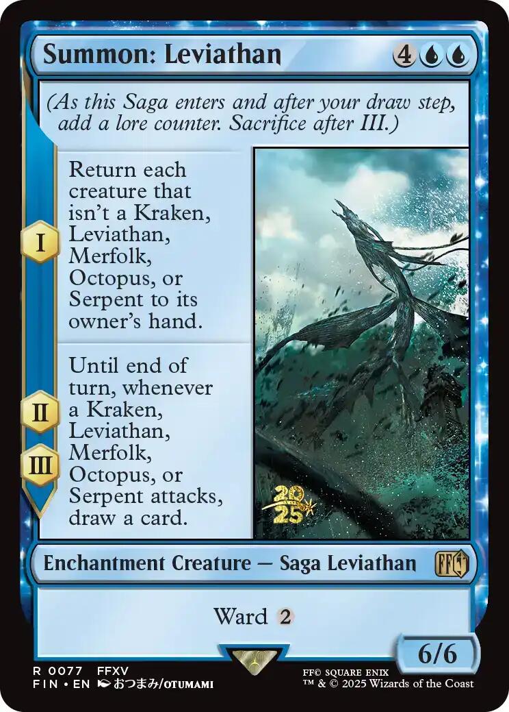 Summon: Leviathan [FINAL FANTASY Prerelease Promo] | Exor Games Truro