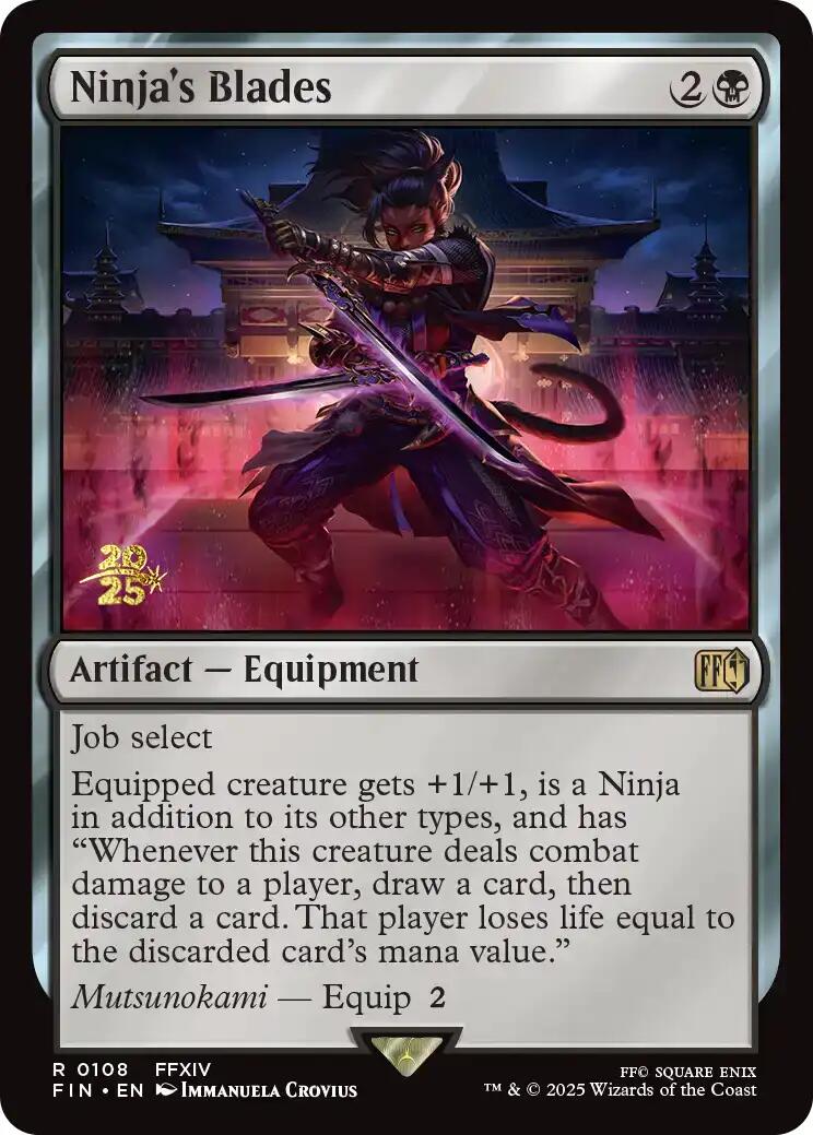 Ninja's Blades [FINAL FANTASY Prerelease Promo] | Exor Games Truro