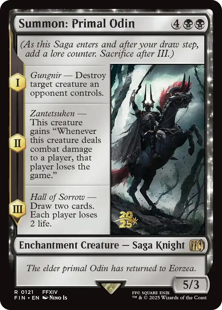 Summon: Primal Odin [FINAL FANTASY Prerelease Promo] | Exor Games Truro